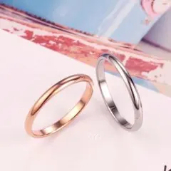 심플 링 스테인레스 링 스테인리스 반지 핑키 링 페어링