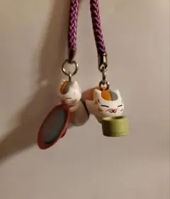 ゲリラセール★夏目友人帳　ニャンコ先生　キーホルダー　2個セット