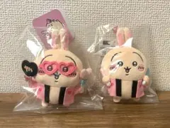 ちいかわ オタ活 うさぎ マスコット うちわ ペンライト 2点セット 推し活