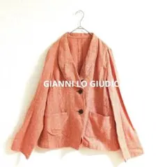 GIANNI LO GIUDICE 麻ジャケット 春夏 羽織り ショールカラーのサムネイル