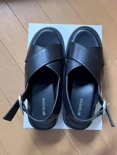 RAGEBLUE クロスストラップ/シャークソールサンダル