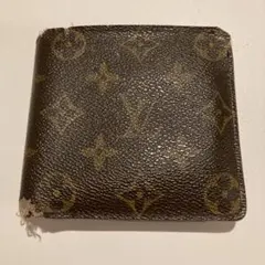 ルイヴィトン モノグラム 二つ折り財布 ジャンク