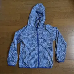 ユニクロ キッズ ウィンドブレーカー 130 ブルー系