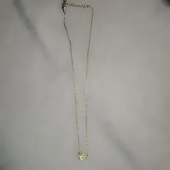 MARY QUANT　フラワーモチーフ ストーン ネックレス ゴールドカラーのサムネイル
