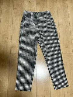 ZARA パンツ ギンガムチェック Mサイズ