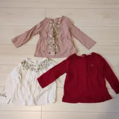 ZARABaby長袖Tシャツカットソー 3点セット