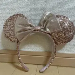 ディズニー　ミニースパンコールカチューシャ