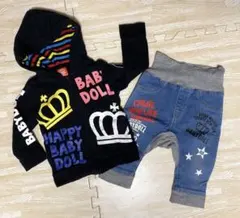 BABY DOLL パーカーとズボン