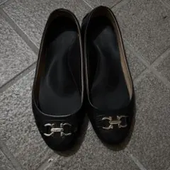 フェラガモ ドライビングシューズ 黒