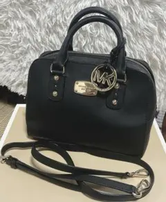 Michael Kors ブラック ショルダーバッグハンドバッグ2way