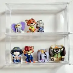 ズートピア　ガチャガチャ　肩ズン　かくれんぼ　フィギュア　ニック　ジュディ
