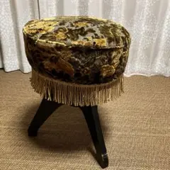 昭和レトロ　ピアノ椅子　丸椅子　3本足 ピアノ丸椅子 中古品 | ピアノの山口 オンラインショップ