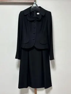 chloeクロエ ブラックフォーマル 喪服 ジャケットワンピース スーツセット