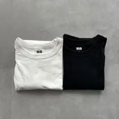 UNIQLOU クルーネックTシャツセット　白　黒