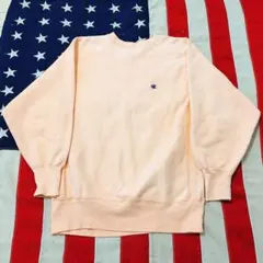 超希少!VTG 90’s CHAMPIONスウェットトリコタグ サーモンピンク