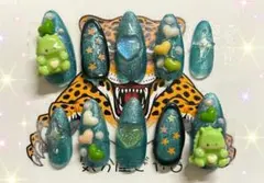 ハンドメイド ネイルチップ 10個セット