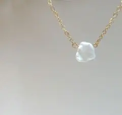 1583魅力を引き出す✨ツヤツヤ　淡水パール ケシパールネックレス ハンドメイド