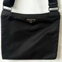 PRADA ナイロン サコッシュ ショルダーバッグ ブラック 正規品　27センチ