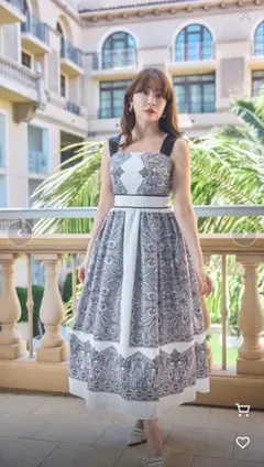 herlipto Marbella Panel Printed Dressのサムネイル