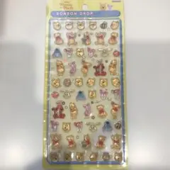 正規品　くまのプーさん ボンボンドロップ　ミニシール　ボンドロ