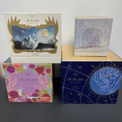 クレドポーボーテラ、クレーム空箱 ホリデー限定デザイン　4種類　①