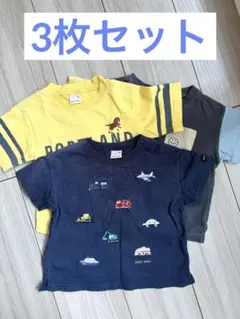 3枚セット 半袖シャツ カットソー Tシャツ 80cm プティマイン ブリーズ