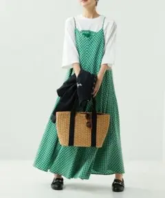 ◆ FREAK'S STORE レトロチェック キャミ ワンピース free