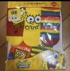 スポンジボブ 靴下 5足セット 13-18cm