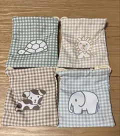 ミッフィー　タイトーくじ　ブルーナアニマル　F賞　巾着ポーチ