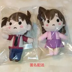 セガラッキーくじ ぬいぐるみマスコット 名探偵コナンG賞 工藤新一　毛利蘭　匿名