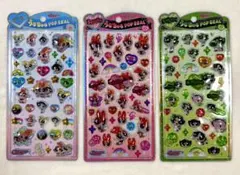 正規品♡うるちゅるポップシール♡パワーパフガールズ♡3点セット♡新品未開封♡