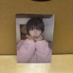 なにわ男子　大西流星　HARD WORK トレカ