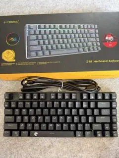 E-YOOSO Z-88 メカニカルキーボード 本体 赤軸のサムネイル