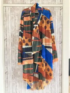 【ZARA】ボウタイシャツワンピース