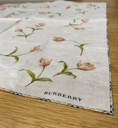 【美品】バーバリー　ハンカチ