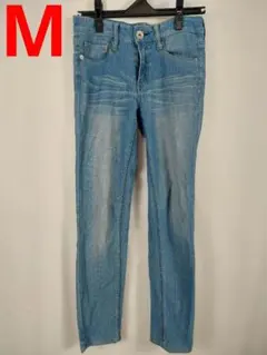 ★パンツ　デニム　スキニー　レディース(Mサイズ)