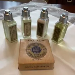 ロクシタン　ヴァーベナアメニティーセットとソープ