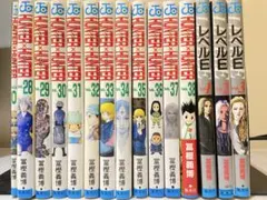 【裁断済】HUNTER×HUNTER 0,28-38 レベルE 全巻