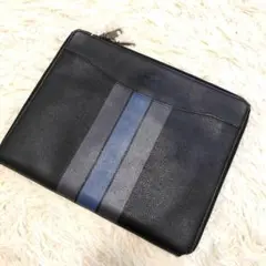 COACH ストライプ タブレットケース セカンドバッグ 66312