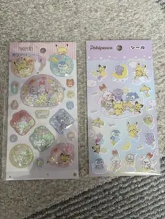 も*い様 ポケピース シール 2枚セット (カプセルシールあり)