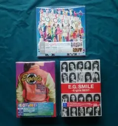 E-girls　CDアルバム(映像DISC付）初回限定盤　３種セット　おまけ付