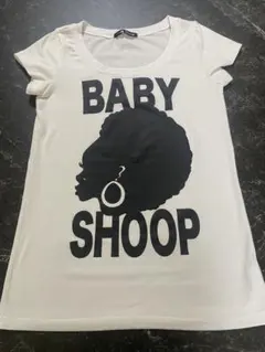 希少✨baby Shoop 半袖 Tシャツ ホワイト ロゴ プリントのサムネイル