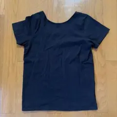 【Ungrid】黒 バックオープンTシャツのサムネイル