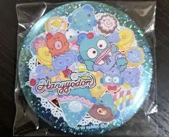 キラキラBIG缶バッジ　サンリオ　キャラクター　ハンギョドン