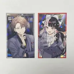 にじさんじ ボイスビジュアルカード 加賀美ハヤト 夜見れな Eグループ