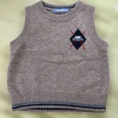 ファミリア　ベスト　グレー　セレモニー