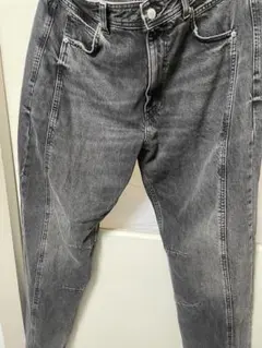 ZARA バギーデニム　ブラック