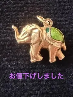 オロエテルノ 象 エレファント 18金ペンダント - メルカリ