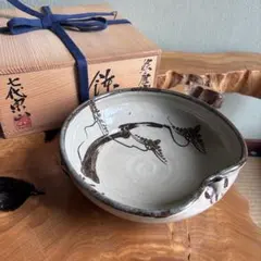 未使用保管品✨京焼 清水焼 瑞昭 染付間取 唐子羅漢図 2客✨大野 瑞昭