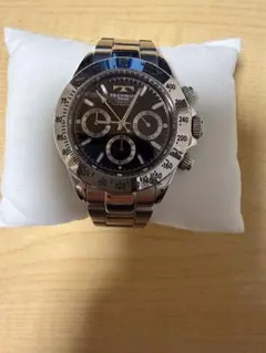 【電池交換済み】 TECHNOS テクノス クロノグラフ TGM615
